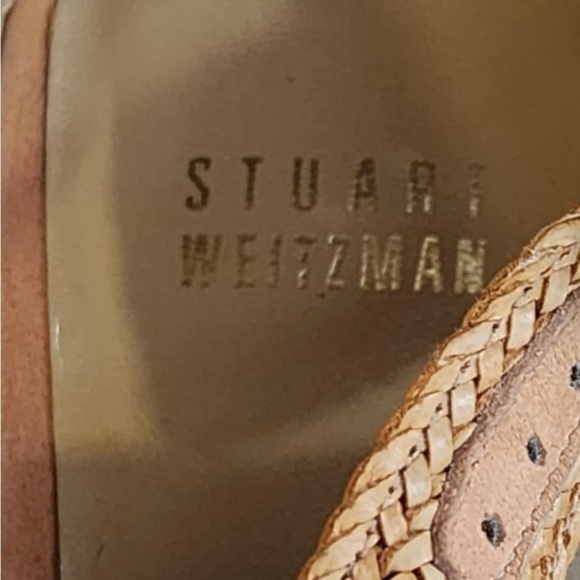 Stuart Weitzman Women’s Size 9 Weavit Platform Sandals EUC** - Picture 4 of 9